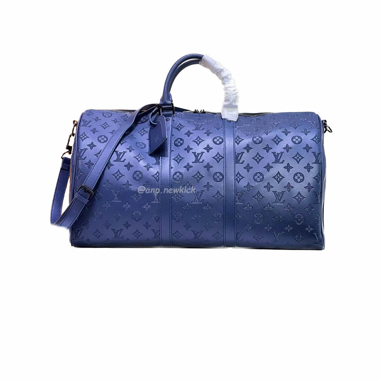Louis Vuitton Keepall Bandouliere Monogram 50 Navy Duffel Bag (64) - www.newkick.vip